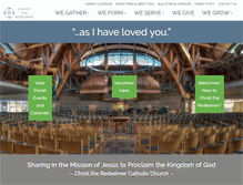 Tablet Screenshot of ctredeemer.org